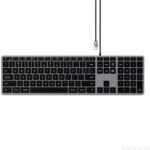 Satechi Slim W3 USB-C BACKLIT Wired Keyboard ST-UCSW3M  Anweisungen Handbuch