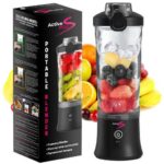 ActivePlus přenosný bezdrátový na smoothie nabíjecí 600ml Černý  Anweisungen Handbuch