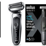 Braun Series 7 71-S1000s stříbrný + Braun Series X XT5200  Anweisungen Handbuch