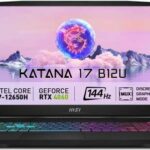 MSI Katana 17 B12VFK-458CZ  Anweisungen Handbuch