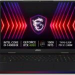 MSI Raider 18 HX A14VIG-220CZ  Anweisungen Handbuch